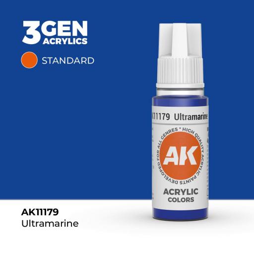 Pintura 3Gen - AK11179 Ultramarine 17ml