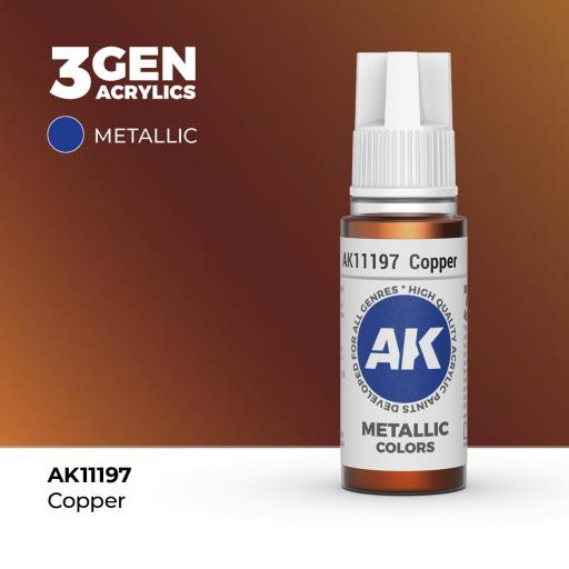 Pintura 3Gen - AK11197 Copper 17ml [0]