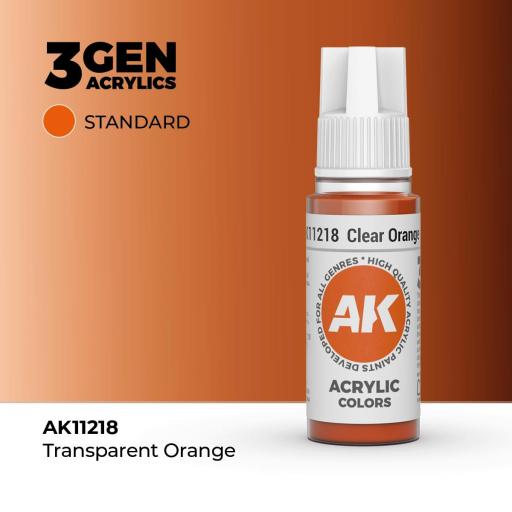 Pintura 3Gen - AK11218 Clear Orange 17ml [0]