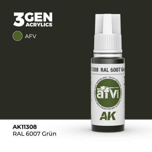 Pintura 3Gen - AK11308 RAL 6007 Grün 