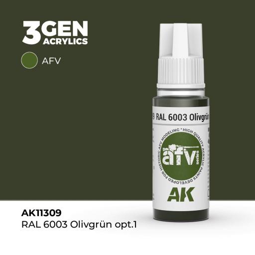 Pintura 3Gen - AK11309 RAL 6003 Olivgrün opt.1