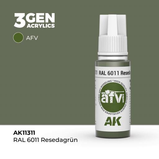 Pintura 3Gen - AK11311 RAL 6011 Resedagrün