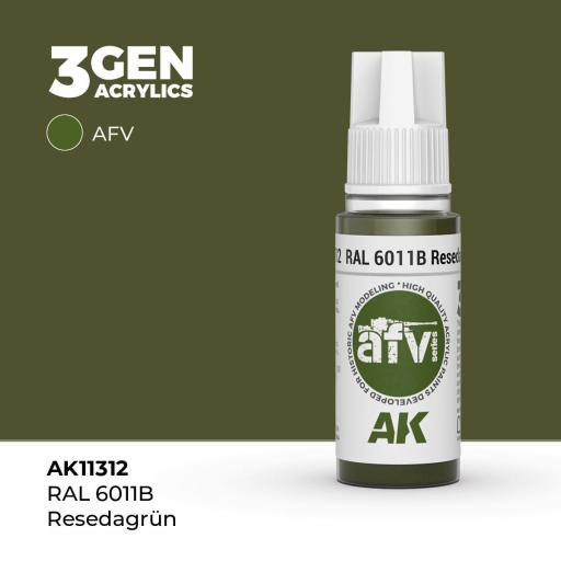 Pintura 3Gen - AK11312 RAL 6011B Resedagrün [0]