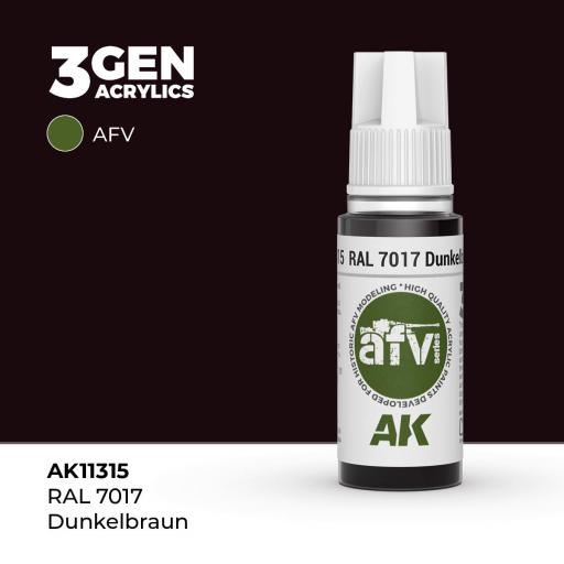 Pintura 3Gen - AK11315 RAL 7017 Dunkelbraun