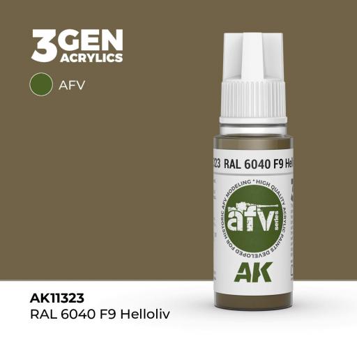 Pintura 3Gen - AK11323 RAL 6040 F9 Helloliv