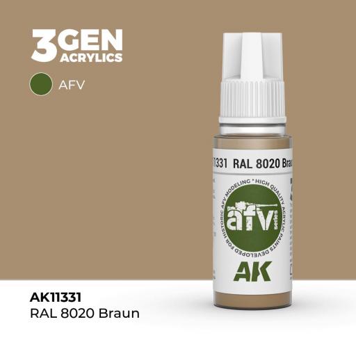 Pintura 3Gen - AK11331 RAL 8020 Braun [0]