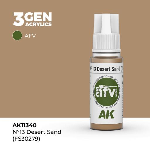 Pintura 3Gen - AK11340 Nº13 Desert Sand (FS30279) [0]