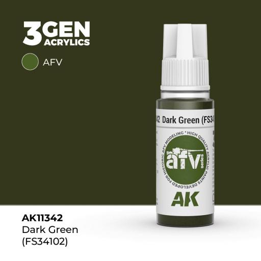 Pintura 3Gen - AK11342 Dark Green (FS34102) [0]