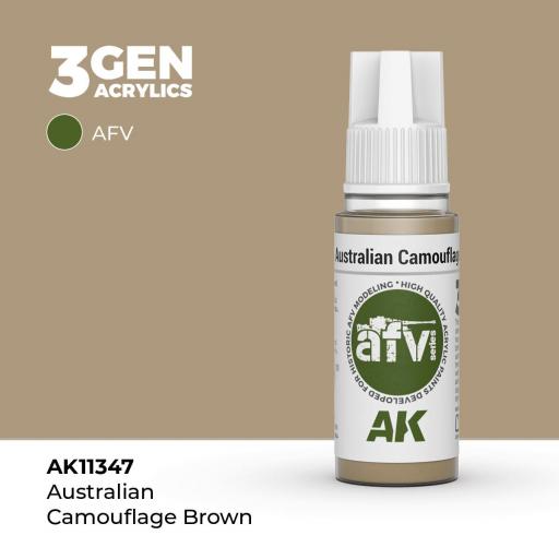 Pintura 3Gen - AK11347 Australian Camouflage Brown [0]