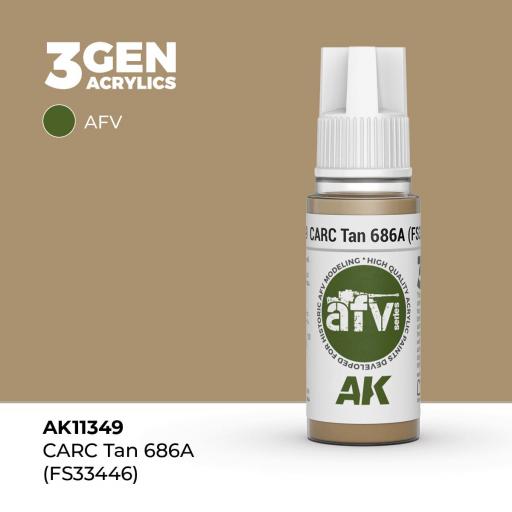 Pintura 3Gen - AK11349 CARC Tan 686A (FS33446) [0]