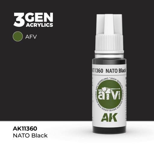 Pintura 3Gen - AK11360 NATO Black [0]