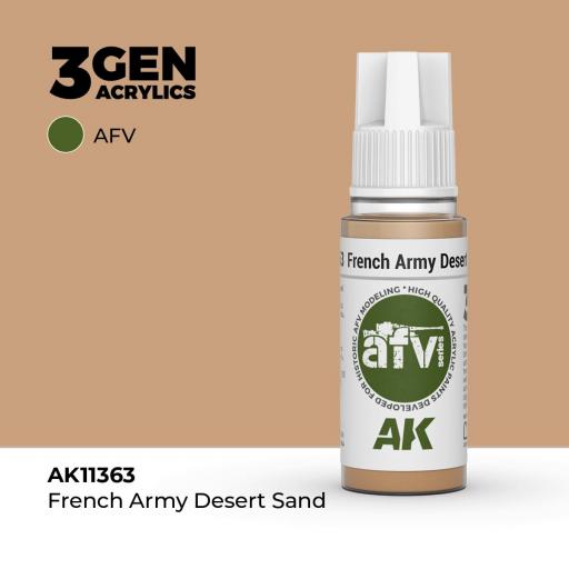Pintura 3Gen - AK11363 French Army Desert Sand
