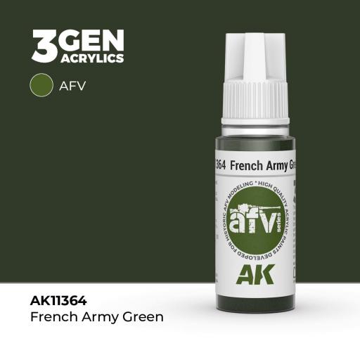 Pintura 3Gen - AK11364 French Army Green