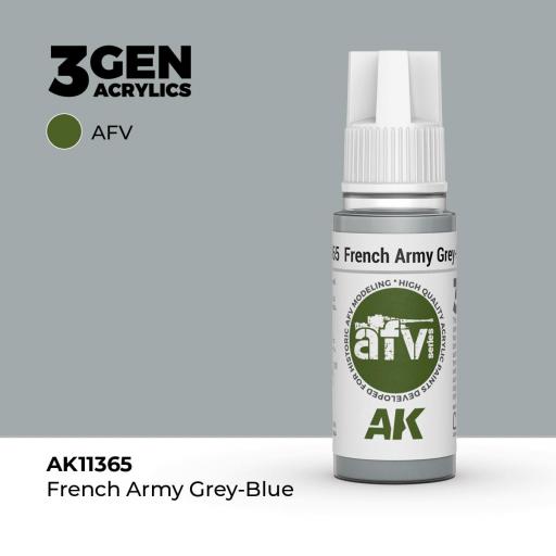Pintura 3Gen - AK11365 French Army Grey-Blue