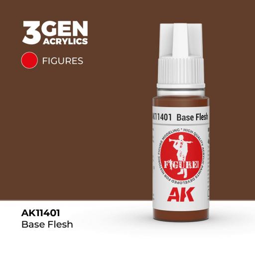 Pintura 3Gen - AK11401 Base Flesh [0]