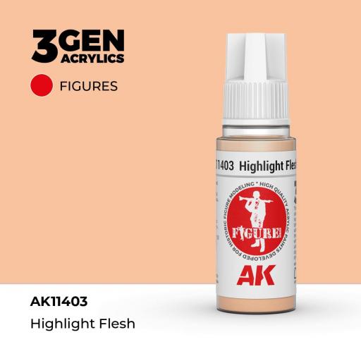 Pintura 3Gen - AK11403 Highlight Flesh