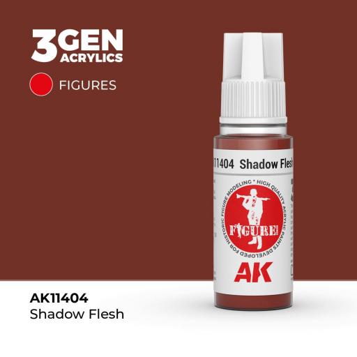 Pintura 3Gen - AK11404 Shadow Flesh [0]