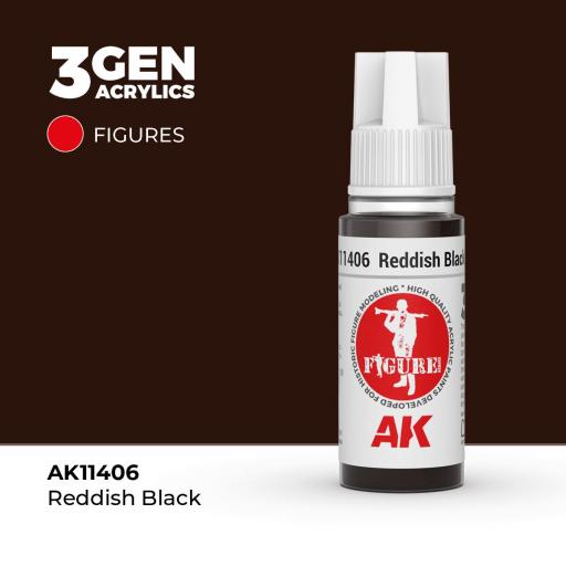 Pintura 3Gen - AK11406 Reddish Black 