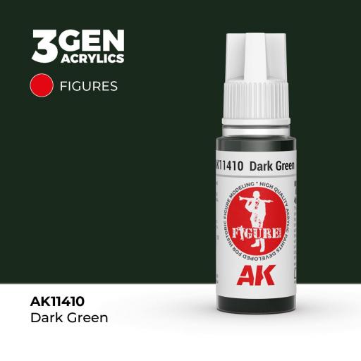 Pintura 3Gen - AK11410 Dark Green [0]