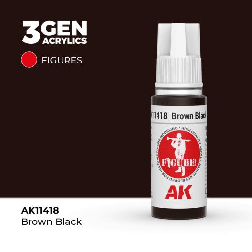 Pintura 3Gen - AK11418 Brown Black  [0]