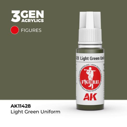 Pintura 3Gen - AK11428 Light Green Uniform