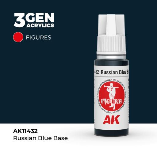 Pintura 3Gen - AK11432 Russian Blue Base [0]