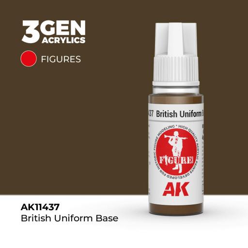 Pintura 3Gen - AK11437 British Uniform Base