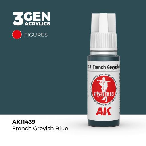Pintura 3Gen - AK11439 French Greyish Blue