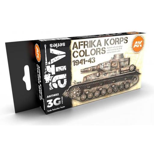 Set Colores 3G Afrika Korps 1941-43 [0]