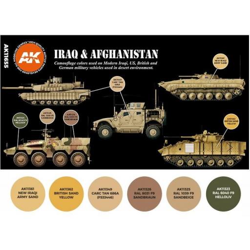 Set Colores 3G Irak & Afghanistan [1]