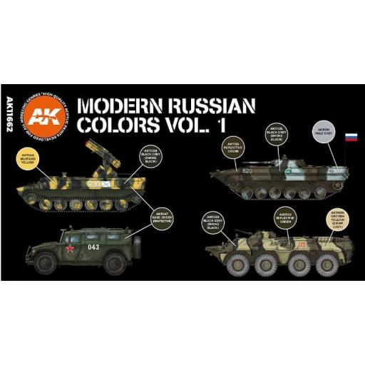 Set Colores 3G Vehículos Rusos Modernos - Vol 1 [1]