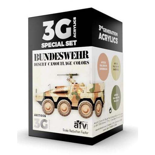 Set Colores 3G Alemania Federal Camuflaje Desierto