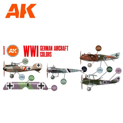 Set Colores 3G WWI German Aircraft  [1]