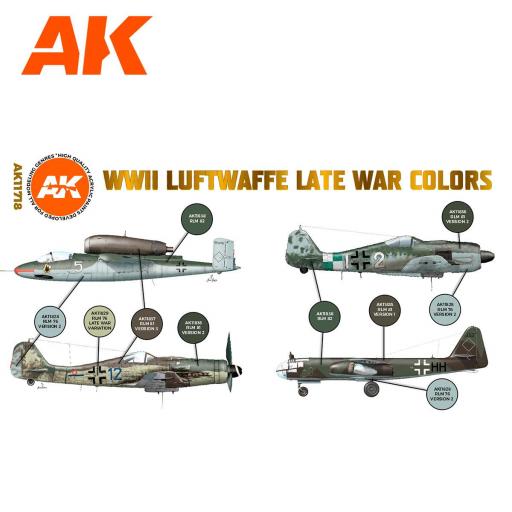 Set Colores 3G WWII Luftwaffe Late War  [1]