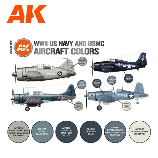 Set Colores 3G WWII US Navy & USMC Aircraft  [1]