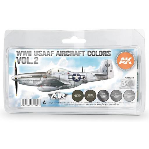 Set Colores 3 G - WWII USAAF Aircraft Colors Vol.2 