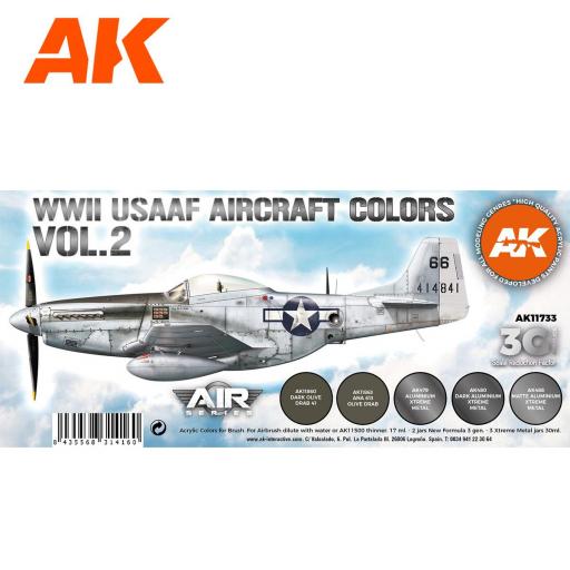 Set Colores  WWII USAAF Aircraft Colors Vol.2  [1]