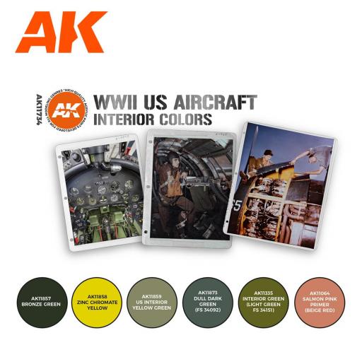 Set Colores 3G WWII US Aircraft Interior  [1]
