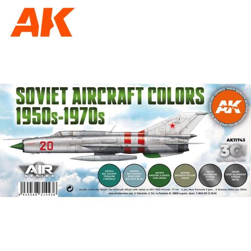 Set Colores Soviet Aircraft  1950s-1970s  [1]