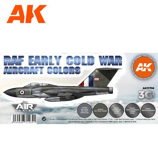 Set Colores Early Cold War RAF Aircraft  [1]