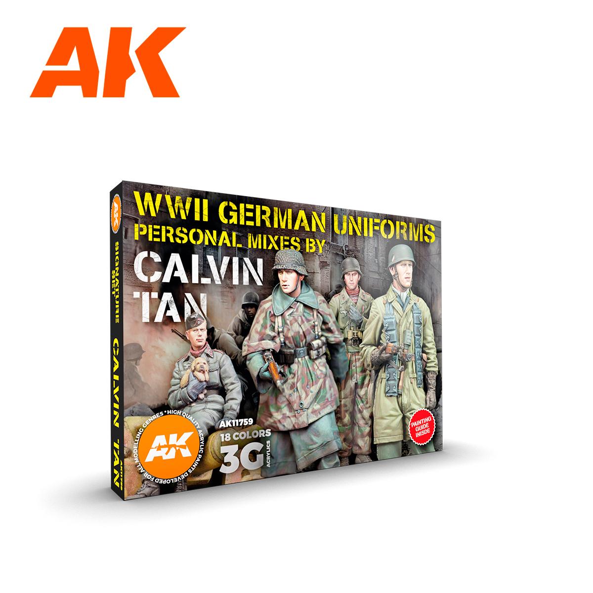 Set Colores 3G SIGNATURE SET. WWII German Uniform. Calvin Tan