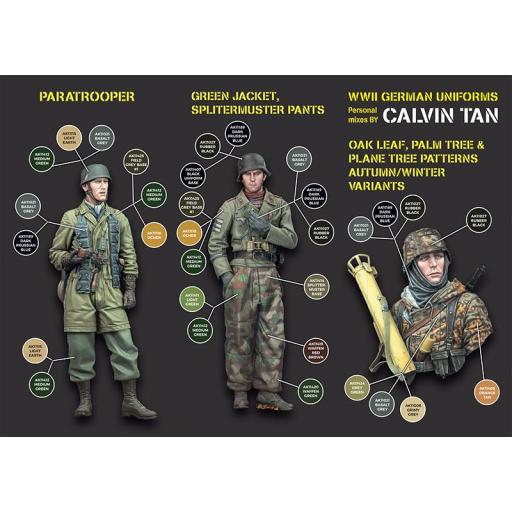 Set Colores 3G SIGNATURE SET. WWII German Uniform. Calvin Tan [2]