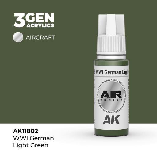 Pintura 3 Gen -  AK11802 WWI German Light Green [0]