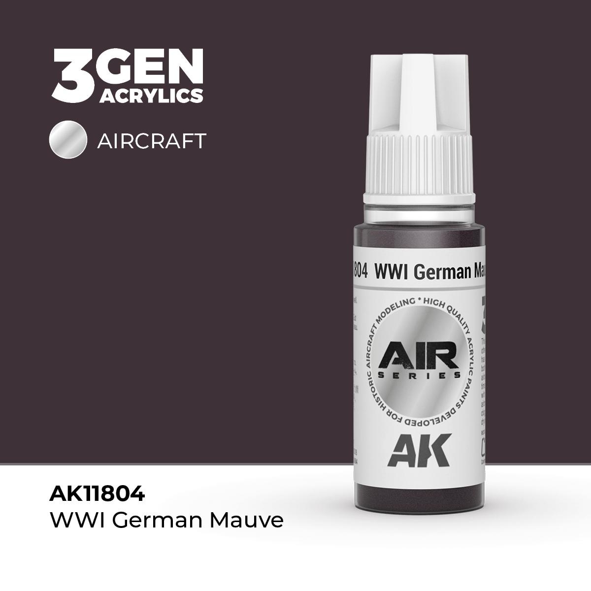 Pintura 3 Gen - AK11804 WWI German Mauve