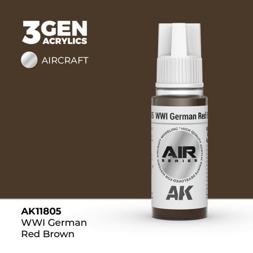 Pintura 3 Gen -  AK11805 WWI German Red Brown [0]