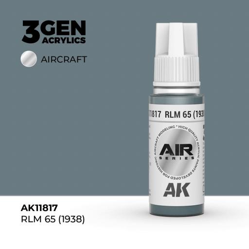 Pintura 3 Gen -  AK11817 RLM 65 (1938) [0]