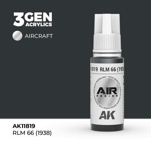 Pintura 3 Gen -  AK11819 RLM 66 (1938) [0]