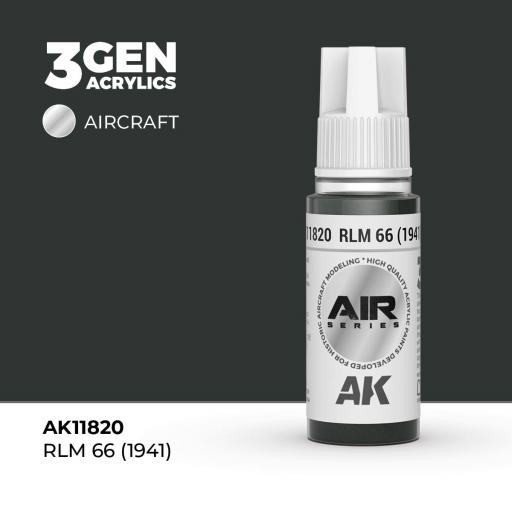 Pintura 3 Gen -  AK11820 RLM 66 (1941)