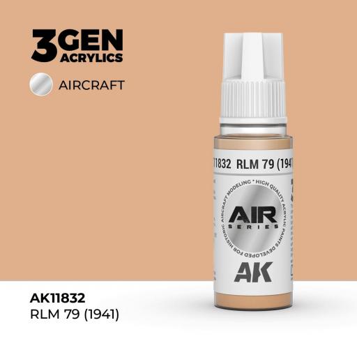 Pintura 3 Gen -  AK11832 RLM 79 (1941)