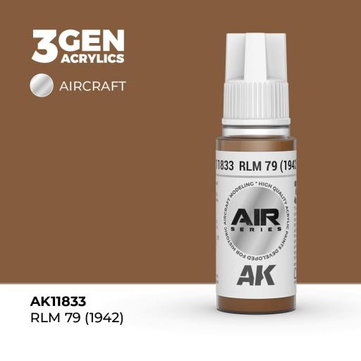 Pintura 3 Gen -  AK11833 RLM 79 (1942) [0]